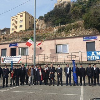 Pietra, nuove sedi per l'Associazione Nazionale Carabinieri e l'Associazione Nazionale Marinai d'Italia (FOTO)