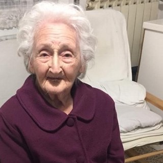 Addio a Nonna Ines, stava per compiere 113 anni. Era la più anziana della Liguria