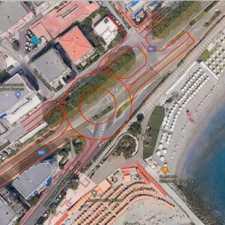 Spotorno, una rotonda all'incrocio di Punta Est sull'Aurelia per ridurre gli incidenti: la proposta avanzata ad Anas