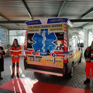 Savona, inaugurata la Mobile 80: la nuova ambulanza della Croce Bianca (FOTO e VIDEO)