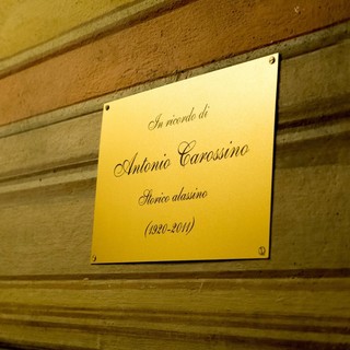 Alassio: la sala riunioni del Comune intitolata ad Antonio Carossino