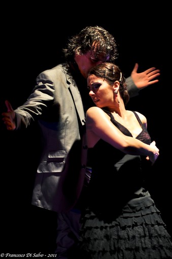 Alassio, flamenco in Piazza Partigiani Alassio, flamenco in Piazza Partigiani