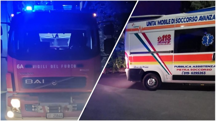 Incendio in un'abitazione a Giustenice: soccorsi mobilitati (FOTO)
