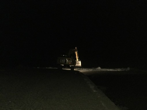 Livello mareggiata al limite a Celle Ligure Livello mareggiata al limite a Celle Ligure