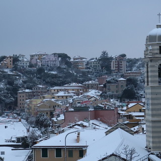 La neve a Savona, Albisola, Celle, negli scatti del blogger Angelo Maggioni