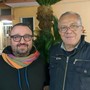 Don Carmelo Galeone e Giovanni Impastato