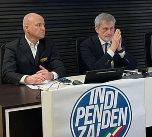 Elezioni '24, Gianni Alemanno a Finale per la candidatura dell'avvocato Luca Battaglieri