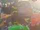 Scontro auto-moto sull'A6 prima dell'uscita di Altare: due feriti in ospedale (FOTO)