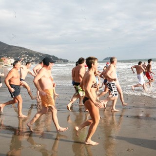 Andora: cimento invernale per festegiare la fine delle vacanze natalizie