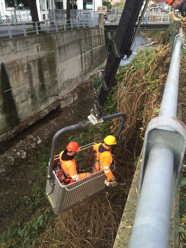 Savona, al via i lavori sull'argine del fiume Lavanestro