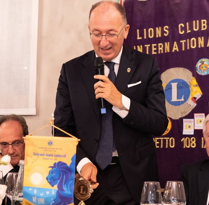 Ildebrando Angelo Gambarelli è il nuovo governatore del Distretto 108Ia3 (Torino, Cuneo, Alessandria, Savona e Imperia)