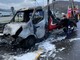 Incidente vicino all’Autogrill di Ovada, camion urta contro due auto di ucraini in fuga dalla guerra