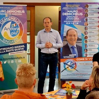 Elezioni Andora, il candidato sindaco Demichelis incontra artigiani e associazioni Elezioni Andora, il candidato sindaco Demichelis incontra artigiani e associazioni