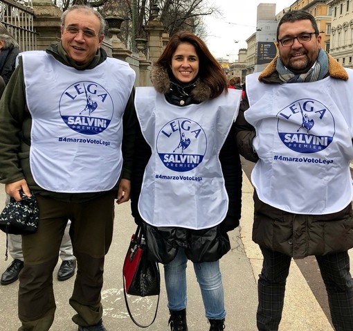 Elezioni: Ripamonti, Foscolo e Bruzzone alla manifestazione della Lega a Milano (FOTO) Elezioni: Ripamonti, Foscolo e Bruzzone alla manifestazione della Lega a Milano (FOTO)