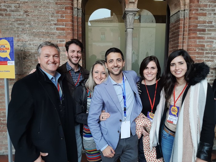 I savonesi Jan Casella e Paola Busso alla tre giorni di Bologna organizzata dal Partito Democratico