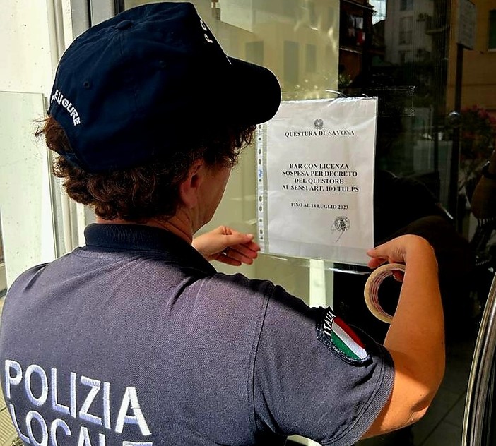 Alcolici ai minorenni, ancora una sospensione della licenza per 7 giorni un bar di Finalpia Alcolici ai minorenni, ancora una sospensione della licenza per 7 giorni un bar di Finalpia