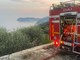 Alassio, spento l'incendio divampato sul monte Bignone Alassio, spento l'incendio divampato sul monte Bignone