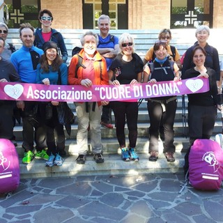 Tappa ad Andora per &quot;Due cuori in cammino&quot;: obiettivo dei pellegrini l'acquisto di un nuovo ecografo