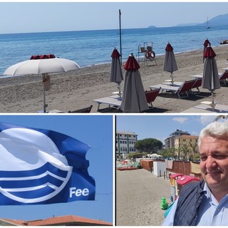 Bandiere blu, la Liguria al top fa felici anche i balneari. Schiappapietra (Sib): &quot;Ambiente e qualità del servizio vanno a braccetto&quot; (VIDEO)