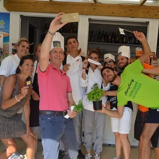 Andora lancia il "selfie col basilico DOP" Andora lancia il "selfie col basilico DOP"