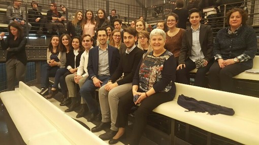 Gli alunni della III Classico del Liceo Calasanzio di Carcare ospiti di “Che tempo che fa”