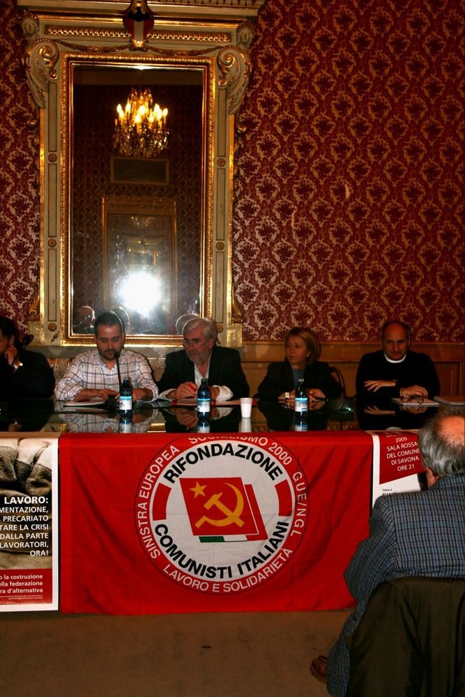 Savona: lunedì la presentazione della Federazione della Sinistra Savona: lunedì la presentazione della Federazione della Sinistra