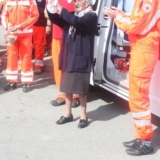 I festeggiamenti ieri per i 25 anni della Croce Rossa di Stella