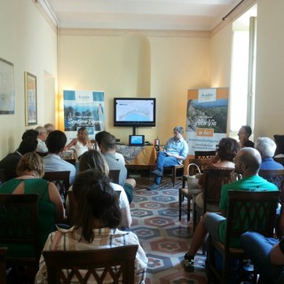 A Finalborgo presentazione del nuovo sito "Be Active Liguria", un portale outdoor dedicato agli amanti della bici e del trekking