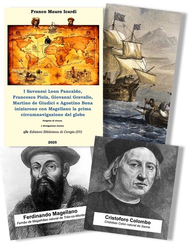 Savona, alla Ubik la presentazione di "I savonesi Pancaldo, Piola, Gravallo, de Giudici e Bona e la circumnavigazione del globo"