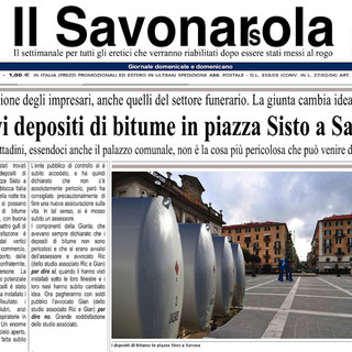 Il Bitume in Piazza Sisto, la provocazione lanciata da Ubik