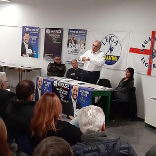 Un recente incontro della Lega a Varazze