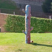 Savona, vandalizzato l'Imperial Cactus di fronte al Priamar (FOTO)