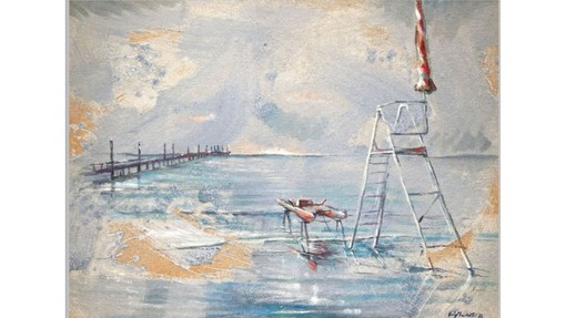 Il mare di Alassio arriva a Torino: le opere di Rudy Mascheretti al Turin Airport Hotel