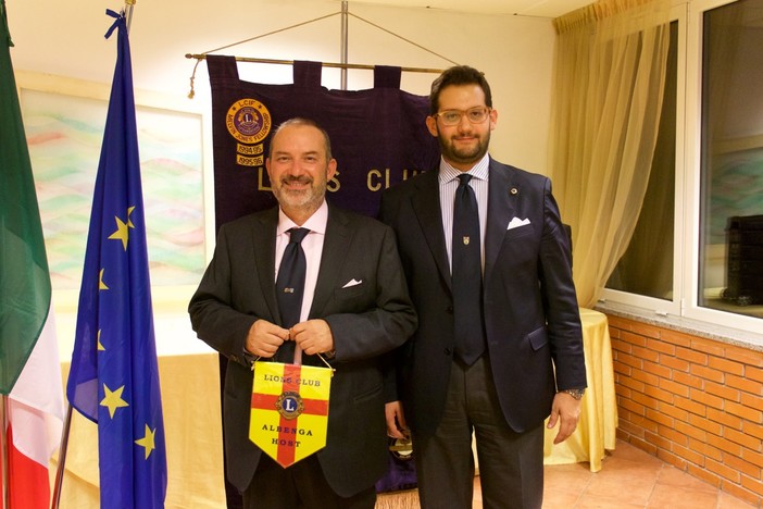 Lions Club Albenga Host, serata con il Presidente dell'Unione Industriali Guglielmelli