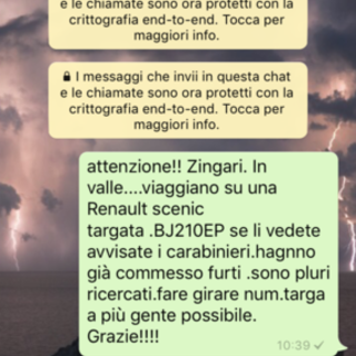Allerta bufala "furti in valle": il tam tam corre su Facebook e WhatsApp