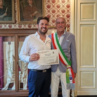 Il sindaco austriaco di Puchenau tra i turisti affezionati ad Alassio