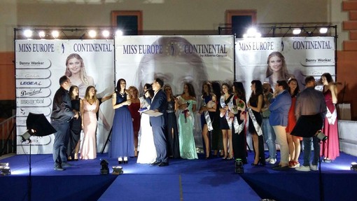 L'Europa della bellezza chiama e Savona risponde, grande successo sabato sera per la prima nella storia della in città di 'Miss Europe Continental'