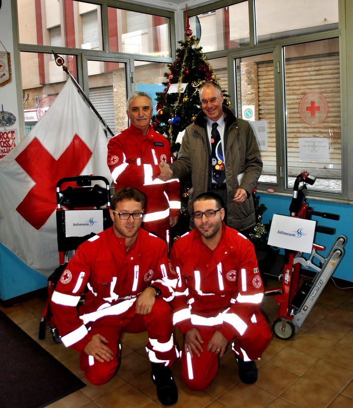 Vado Ligure: per la CRI, Babbo Natale è arrivato in anticipo