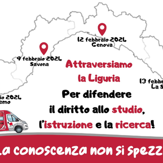 "Stesso paese, stessi diritti", la carovana Flc Cgil contro l’autonomia differenziata arriva in Liguria