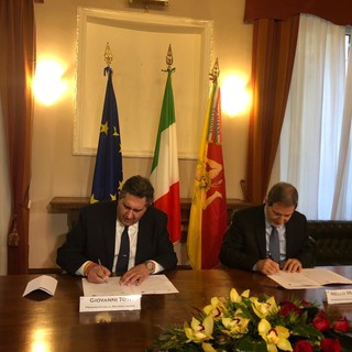 Regione, firmato un protocollo di intesa tra Liguria e Sicilia per la collaborazione e scambio di buone pratiche nell'amministrazione digitale Regione, firmato un protocollo di intesa tra Liguria e Sicilia per la collaborazione e scambio di buone pratiche nell'amministrazione digitale