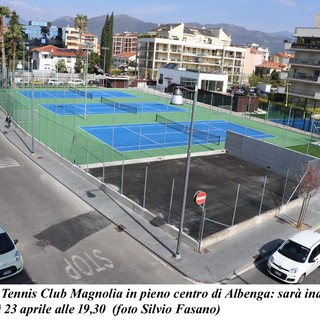 Albenga: un nuovo tennis nel cuore della città per promuovere lo sport e i suoi valori