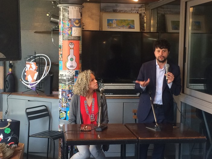 Brando Benifei e Monica Cirinnà ai Giardini Luzzati di Genova per lanciare l’Europa dei diritti