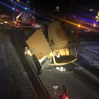 Incidente sulla superstrada a Valleggia: due feriti in codice giallo al San Paolo