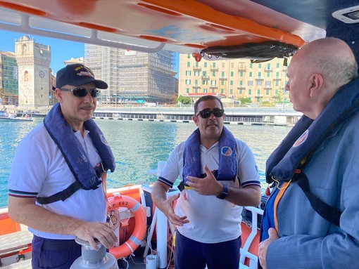 Il nuovo Prefetto Enrico Gullotti in visita ai porti di Savona e Vado Ligure (FOTO)