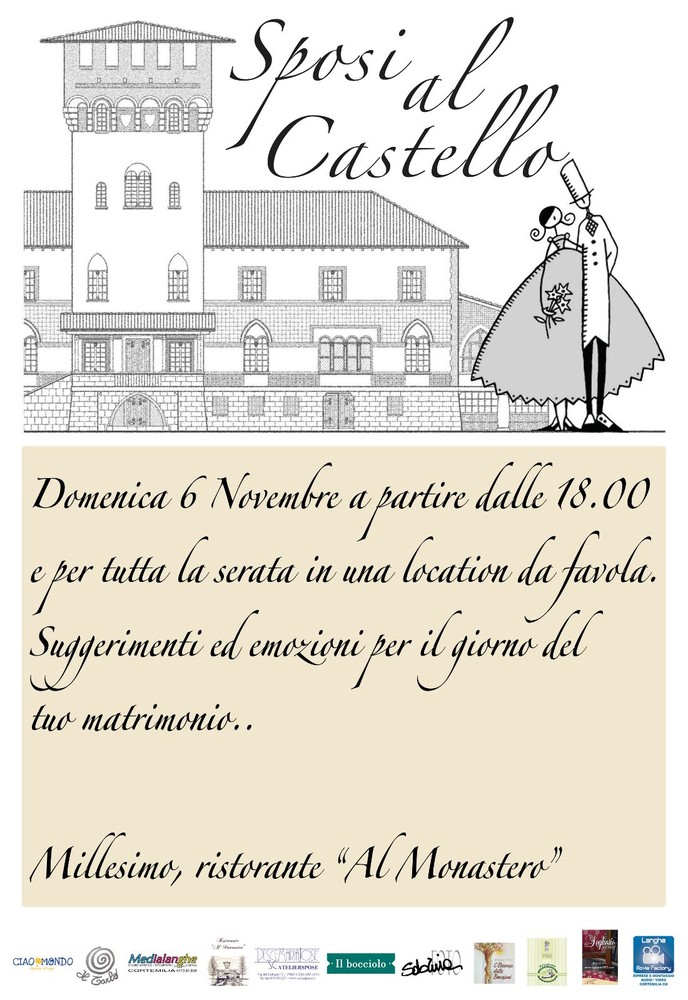 A Millesimo l'evento "Sposi al Castello" A Millesimo l'evento "Sposi al Castello"