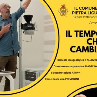 “Il tempo che cambia”: a pietra ligure incontro pubblico con “Il meteorologo ignorante”