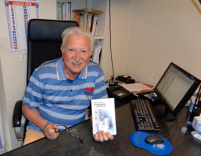 Alfredo Crovetto presenta a Varazze il suo libro "Il condominio che non c'é"
