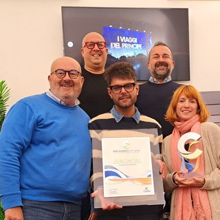 L'agenzia savonese "I Viaggi del Principe" premiata come "Over The Top" alla kermesse di Costa Crociere