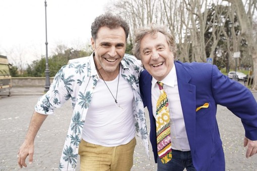 Iacchetti e Quartullo presentano su Rtl 102.5 il loro "Hollywood Burger" in prima nazionale a Verezzi