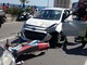 Violento scontro auto-moto sull'Aurelia a Bergeggi: un codice rosso all'ospedale Santa Corona (FOTO)